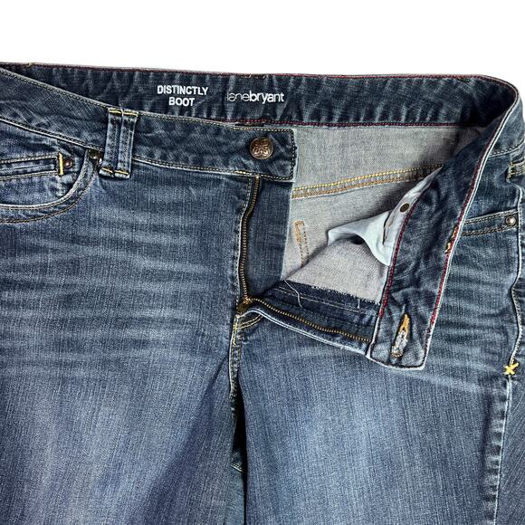 Lane Bryant Distinctly Boot Cut Right Fit Technology-Red Triangle-18 Average - 2 - Picture 5 of 13